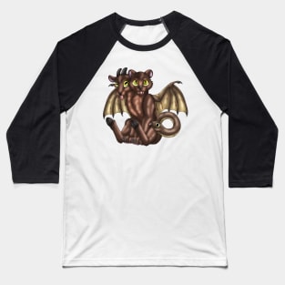 Chimera Cubs: Chocolate Baseball T-Shirt